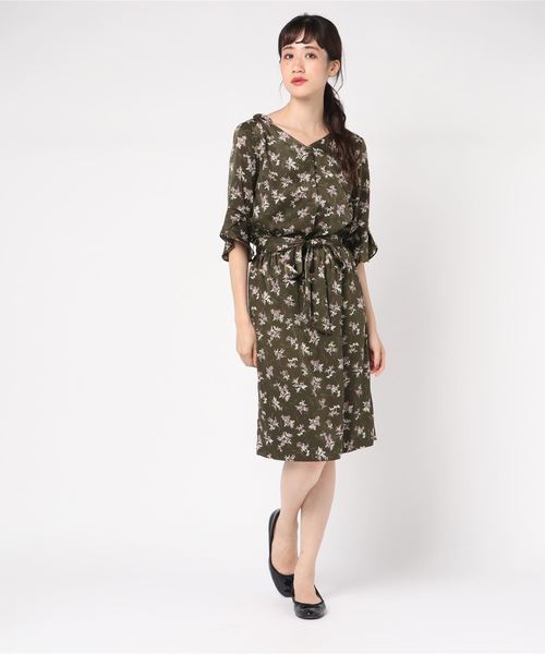 Doux Archives Hamac ドゥアルシーヴ アマーク の ウエストゴムワンピース ワンピース Wear