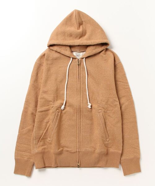 Jackman(ジャックマン)の「GG Sweat Parka(パーカー・メンズ・チャコールグレー/ブラック/ダークグリーン/コバルトブルー/スミクロ/レモンイエロー/ネイビー/ライトブラウン/ケリー/マジェンタ/グレイッシュブルー/ブラック×グレー/アッシュグレー/ダークパープル/ライトグレー/キナリ/オリーブドラブ・SMALL/MEDIUM/LARGE/X-SMALL/X-LARGE)」の10枚目の写真