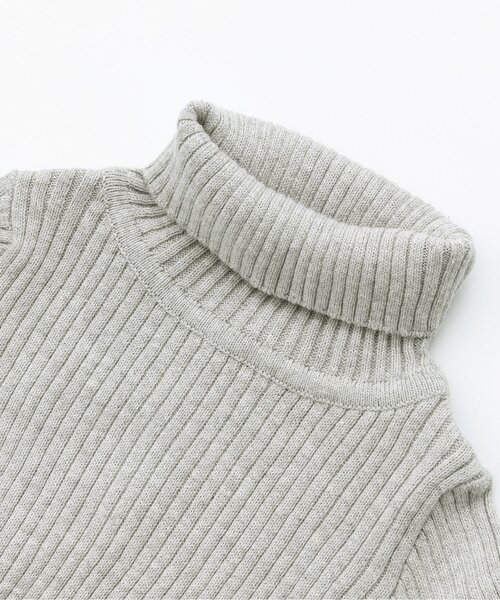 Seraph（セラフ）の「/リブニット（ニット/セーター・キッズ・ブラック/アイボリー/ネイビー/グレー/レッド・140/100/120/80/95/90/110/130）」の7枚目の写真