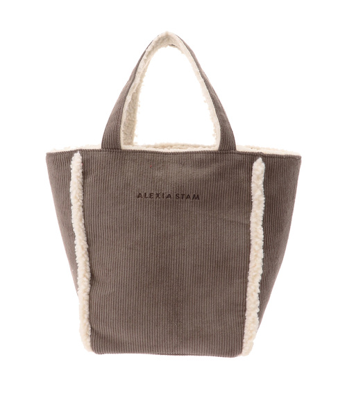 ALEXIA STAM（アリシアスタン）の「Boa Reversible Medium Tote Bag/ボアトートバッグ（トートバッグ・レディース・ベージュ/ライトブラウン/オレンジ系その他・FREE）」の14枚目の写真