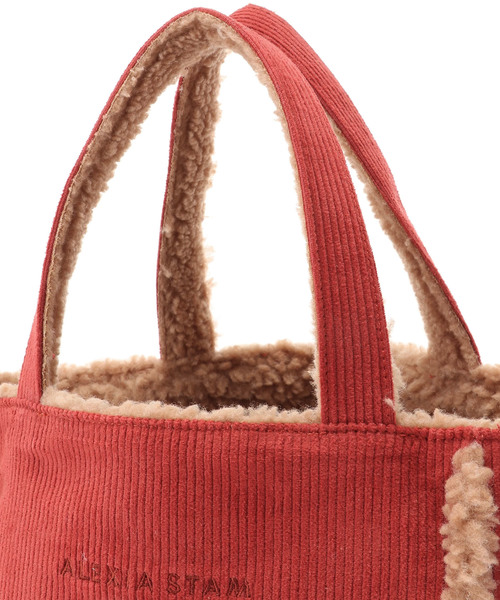 ALEXIA STAM（アリシアスタン）の「Boa Reversible Medium Tote Bag/ボアトートバッグ（トートバッグ・レディース・ベージュ/ライトブラウン/オレンジ系その他・FREE）」の9枚目の写真