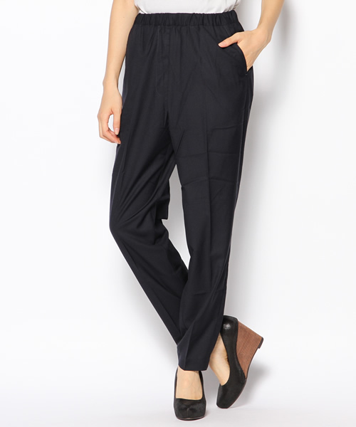 Kastane（カスタネ）の「イージーテーパードPT（スラックス・レディース・カーキ/ボルドー/ネイビー・FREE）」の2枚目の写真