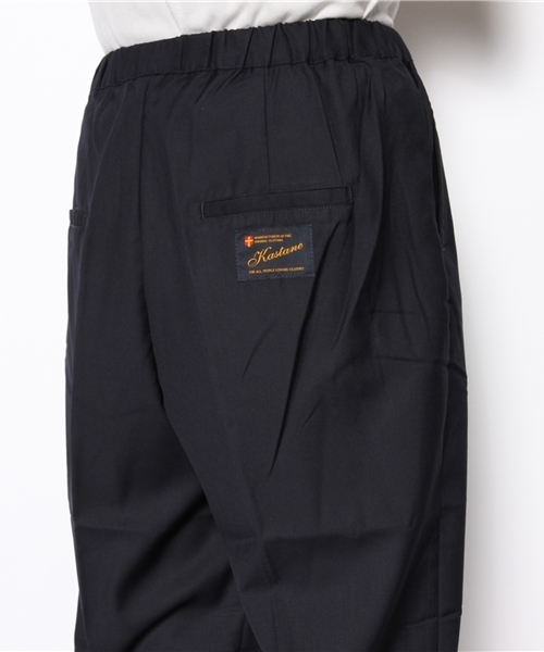 Kastane（カスタネ）の「イージーテーパードPT（スラックス・レディース・カーキ/ボルドー/ネイビー・FREE）」の9枚目の写真