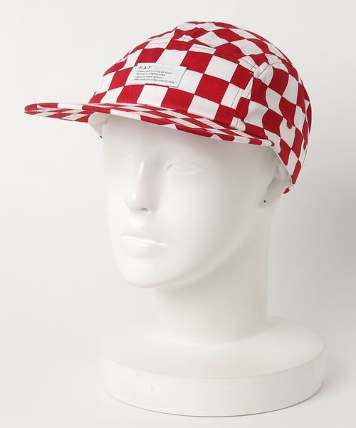 FAT(エフエイティー)の「DRAUGHTS(キャップ・メンズ・ブラック/レッド/ブルー・ONE SIZE)」の6枚目の写真