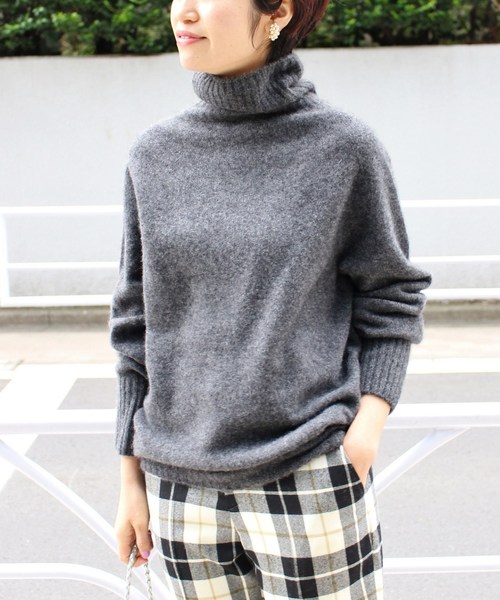 シエールイエナchere iena×英国リッチモンドニットウェアニット セール】Honey タートルプルオーバー◇（ニット/セーター）｜IENA