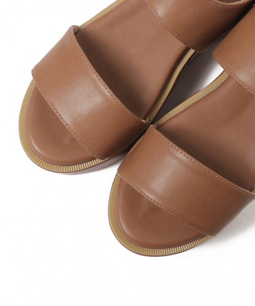 niko and...（ニコアンド）の「オリジナル厚底サンダル（サンダル・レディース・ブラック/ベージュ/レッド/アイボリー・SMALL/MEDIUM/LARGE）」の17枚目の写真