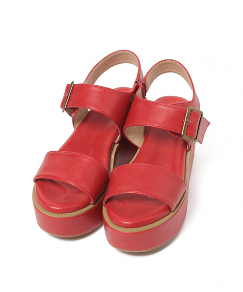 niko and...（ニコアンド）の「オリジナル厚底サンダル（サンダル・レディース・ブラック/ベージュ/レッド/アイボリー・SMALL/MEDIUM/LARGE）」の18枚目の写真