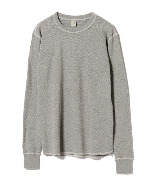 Buzz Rickson's（バズリクソンズ）の「BUZZ RICKSON'S / サーマル ロングスリーブTシャツ ＜MEN＞（Tシャツ/カットソー・メンズ・グレー/オリーブ/ネイビー・MEDIUM/LARGE）」の4枚目の写真