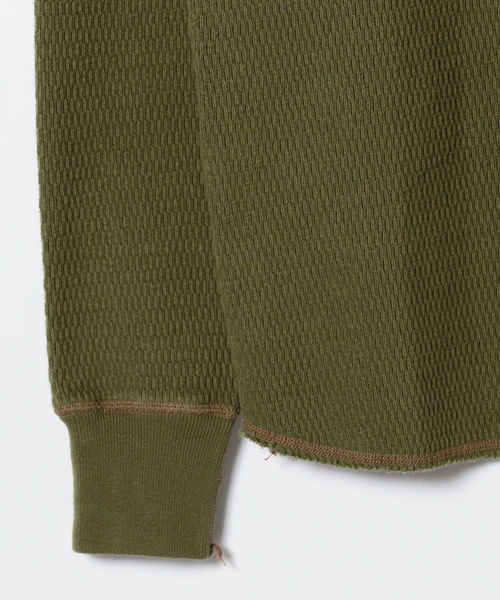 Buzz Rickson's（バズリクソンズ）の「BUZZ RICKSON'S / サーマル ロングスリーブTシャツ ＜MEN＞（Tシャツ/カットソー・メンズ・グレー/オリーブ/ネイビー・MEDIUM/LARGE）」の13枚目の写真