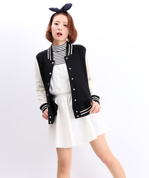 WEGO | WEGO/デニムフレアジャンパースカート(デニムスカート)