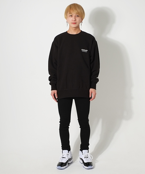 VIVASTUDIO（ビバスタジオ）の「vivastudio-ロゴクルーネック-（スウェット・メンズ・ブルー/ブラック/ピンク/グレー/ライトイエロー/インディゴブルー・L）」の14枚目の写真