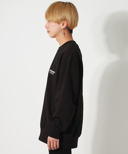 VIVASTUDIO（ビバスタジオ）の「vivastudio-ロゴクルーネック-（スウェット・メンズ・ブルー/ブラック/ピンク/グレー/ライトイエロー/インディゴブルー・L）」の17枚目の写真