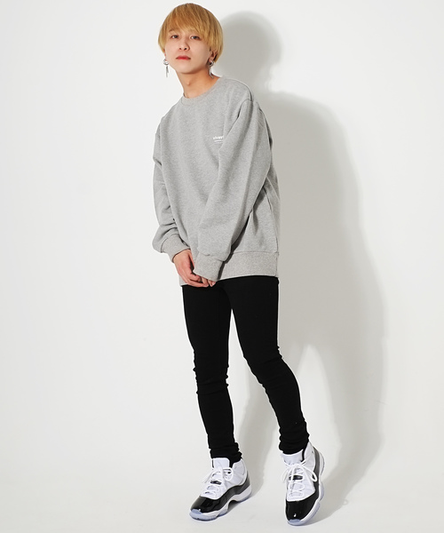 VIVASTUDIO（ビバスタジオ）の「vivastudio-ロゴクルーネック-（スウェット・メンズ・ブルー/ブラック/ピンク/グレー/ライトイエロー/インディゴブルー・L）」の20枚目の写真