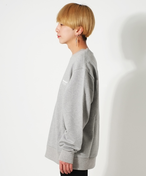 VIVASTUDIO（ビバスタジオ）の「vivastudio-ロゴクルーネック-（スウェット・メンズ・ブルー/ブラック/ピンク/グレー/ライトイエロー/インディゴブルー・L）」の22枚目の写真