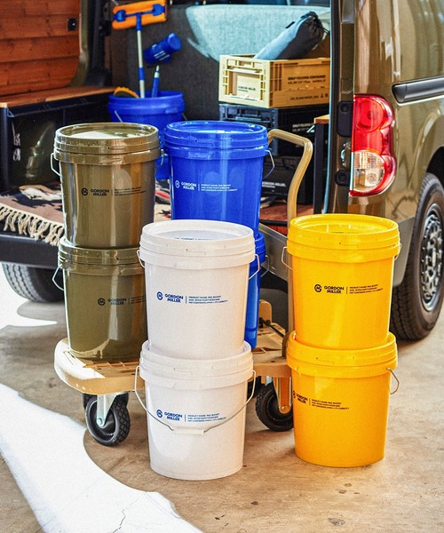 GORDON MILLER(ゴードンミラー)の「GORDON MILLER(ゴードンミラー)ペールバケツ(掃除グッズ・レディース・ホワイト/イエロー/ブルー/オリーブドラブ/ホワイト系その他/イエロー系その他/ブルー系その他・ONE SIZE)」の18枚目の写真