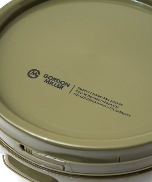 GORDON MILLER(ゴードンミラー)の「GORDON MILLER(ゴードンミラー)ペールバケツ(掃除グッズ・レディース・ホワイト/イエロー/ブルー/オリーブドラブ/ホワイト系その他/イエロー系その他/ブルー系その他・ONE SIZE)」の14枚目の写真