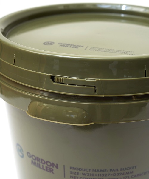GORDON MILLER(ゴードンミラー)の「GORDON MILLER(ゴードンミラー)ペールバケツ(掃除グッズ・レディース・ホワイト/イエロー/ブルー/オリーブドラブ/ホワイト系その他/イエロー系その他/ブルー系その他・ONE SIZE)」の15枚目の写真