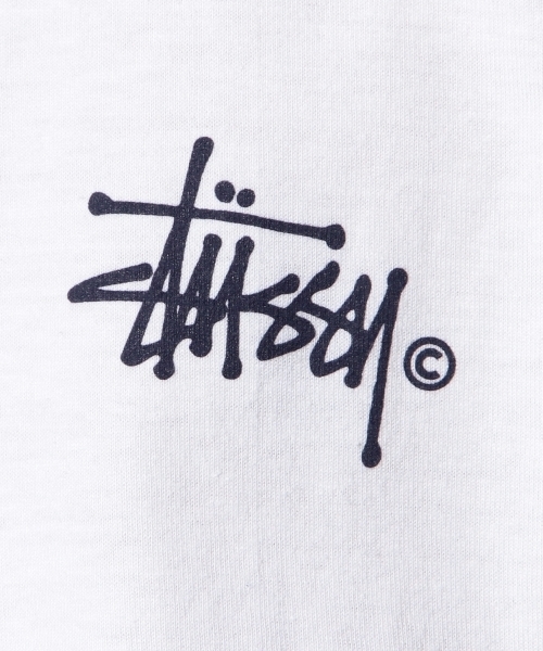 BEAUTY&YOUTH UNITED ARROWS（ビューティーアンドユースユナイテッドアローズ）の「【別注】＜STUSSYforBY＞ BASIC LOGO T/Tシャツ（Tシャツ/カットソー・メンズ・ホワイト/ネイビー・SMALL/LARGE/MEDIUM）」の7枚目の写真