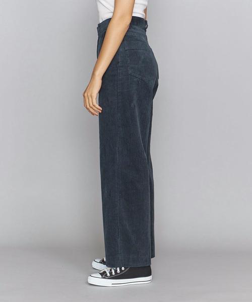 BEAUTY&YOUTH UNITED ARROWS（ビューティーアンドユースユナイテッドアローズ）の「BY コーデュロイワイドストレートパンツо（その他パンツ・レディース・オフホワイト/ダークグリーン/ピンク・SMALL/MEDIUM）」の5枚目の写真