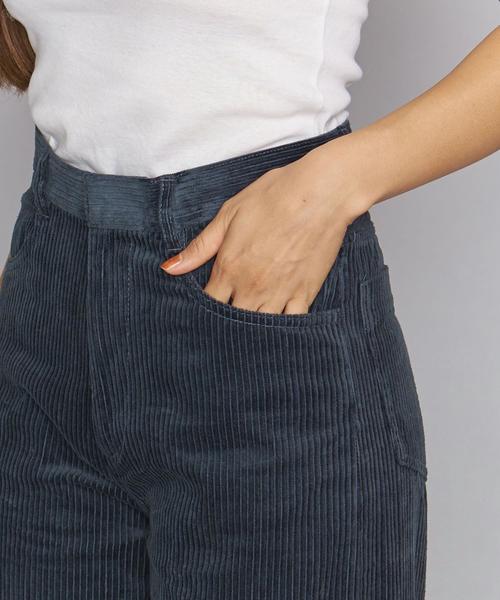 BEAUTY&YOUTH UNITED ARROWS（ビューティーアンドユースユナイテッドアローズ）の「BY コーデュロイワイドストレートパンツо（その他パンツ・レディース・オフホワイト/ダークグリーン/ピンク・SMALL/MEDIUM）」の11枚目の写真