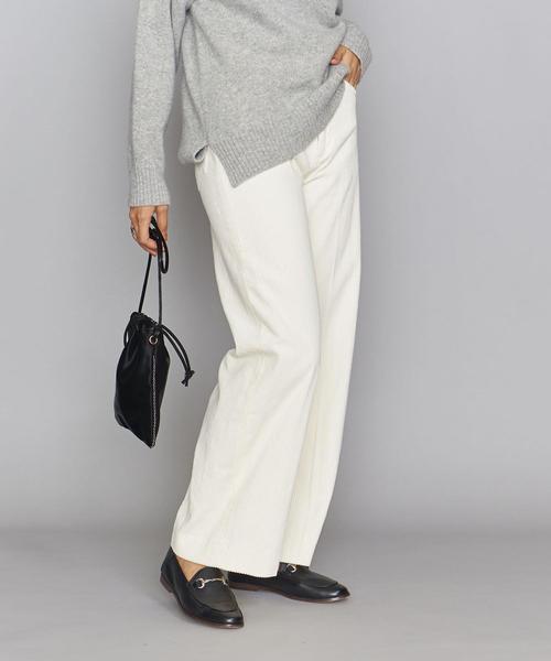 BEAUTY&YOUTH UNITED ARROWS（ビューティーアンドユースユナイテッドアローズ）の「BY コーデュロイワイドストレートパンツо（その他パンツ・レディース・オフホワイト/ダークグリーン/ピンク・SMALL/MEDIUM）」の21枚目の写真