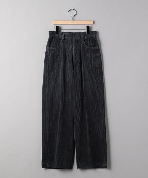 BEAUTY&YOUTH UNITED ARROWS（ビューティーアンドユースユナイテッドアローズ）の「BY コーデュロイワイドストレートパンツо（その他パンツ・レディース・オフホワイト/ダークグリーン/ピンク・SMALL/MEDIUM）」の17枚目の写真