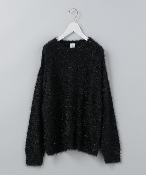 6（ロク）の「＜6(ROKU)＞SHAGGY KNIT/ニット ο（ニット/セーター 