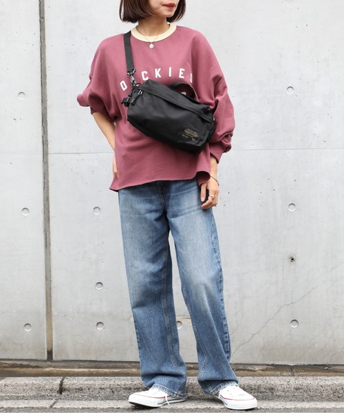 FORECAST(フォーキャスト)の「【FORECAST】軽量2WAYウエストバッグ サコッシュショルダーバッグ フェス ライブ アウトドア キャンプ 旅行 サブバッグ 9104(ショルダーバッグ・メンズ・ブラック/ベージュ/ネイビー/カーキ/杢グレー/カモフラージュ/レッド・FREE)」の16枚目の写真