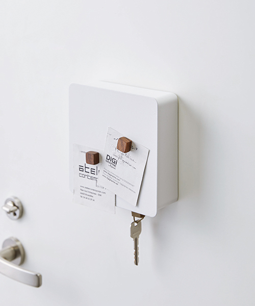 tower（タワー）の「tower　(タワー)　マグネットキーフック2段（収納グッズ・レディース・ホワイト/ブラック・ONE SIZE）」の12枚目の写真