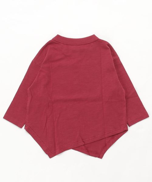 RED LABEL（レッドレーベル）の「ASYMMETRY T-SHIRTS（Tシャツ/カットソー・キッズ・ベージュ/カーキ/レッド/ブラック・110/120/130/140/150/160/100）」の5枚目の写真