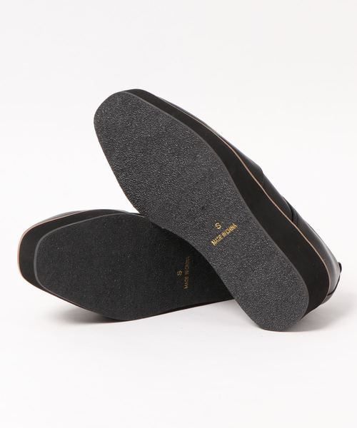 KOBE LETTUCE（コウベレタス）の「厚底スクエアトゥプラットフォームオックスフォード（その他シューズ・レディース・ブラック/シルバー系その他/ダークベージュ・LL/S/M/L）」の5枚目の写真