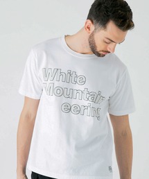 WHITE MOUNTAINEERING | 【White Mountaineering】ステッチロゴプリントTシャツ / WM2071502(Tシャツ/カットソー)
