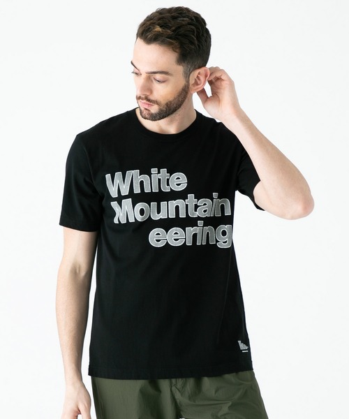 WHITE MOUNTAINEERING(ホワイトマウンテニアリング)の「【White Mountaineering】ステッチロゴプリントTシャツ / WM2071502(Tシャツ/カットソー・メンズ・ホワイト/ブラック・4/3/1/2)」の6枚目の写真