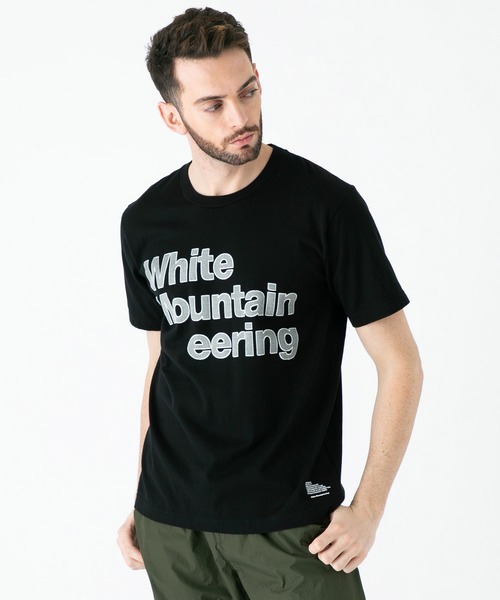 WHITE MOUNTAINEERING(ホワイトマウンテニアリング)の「【White Mountaineering】ステッチロゴプリントTシャツ / WM2071502(Tシャツ/カットソー・メンズ・ホワイト/ブラック・4/3/1/2)」の7枚目の写真