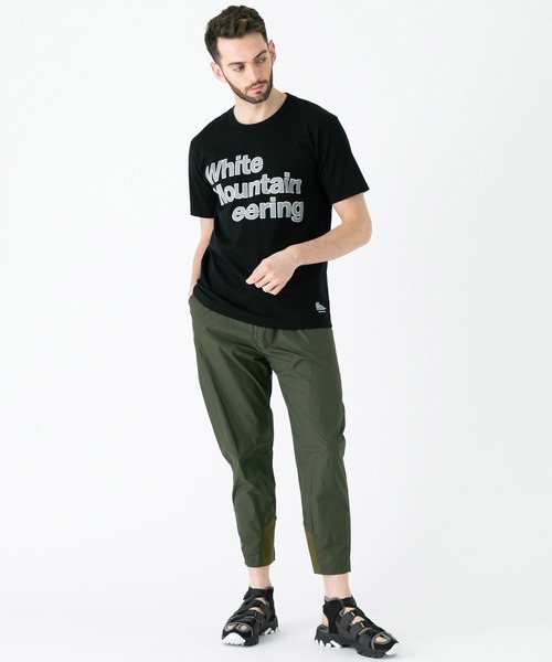 WHITE MOUNTAINEERING(ホワイトマウンテニアリング)の「【White Mountaineering】ステッチロゴプリントTシャツ / WM2071502(Tシャツ/カットソー・メンズ・ホワイト/ブラック・4/3/1/2)」の9枚目の写真
