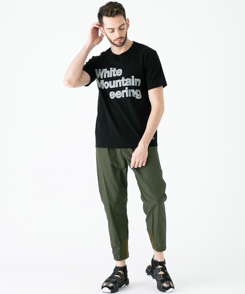 WHITE MOUNTAINEERING(ホワイトマウンテニアリング)の「【White Mountaineering】ステッチロゴプリントTシャツ / WM2071502(Tシャツ/カットソー・メンズ・ホワイト/ブラック・4/3/1/2)」の11枚目の写真