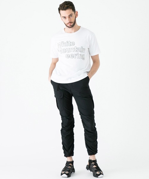 WHITE MOUNTAINEERING(ホワイトマウンテニアリング)の「【White Mountaineering】ステッチロゴプリントTシャツ / WM2071502(Tシャツ/カットソー・メンズ・ホワイト/ブラック・4/3/1/2)」の14枚目の写真