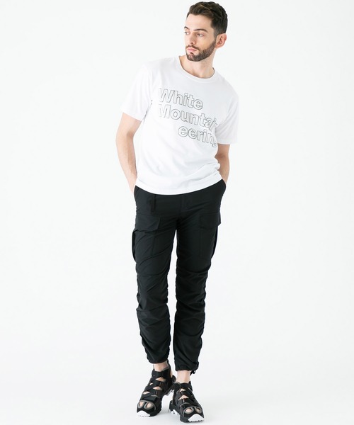 WHITE MOUNTAINEERING(ホワイトマウンテニアリング)の「【White Mountaineering】ステッチロゴプリントTシャツ / WM2071502(Tシャツ/カットソー・メンズ・ホワイト/ブラック・4/3/1/2)」の15枚目の写真