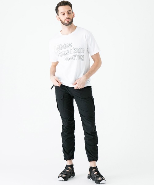 WHITE MOUNTAINEERING(ホワイトマウンテニアリング)の「【White Mountaineering】ステッチロゴプリントTシャツ / WM2071502(Tシャツ/カットソー・メンズ・ホワイト/ブラック・4/3/1/2)」の16枚目の写真