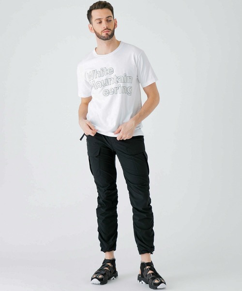 WHITE MOUNTAINEERING(ホワイトマウンテニアリング)の「【White Mountaineering】ステッチロゴプリントTシャツ / WM2071502(Tシャツ/カットソー・メンズ・ホワイト/ブラック・4/3/1/2)」の20枚目の写真