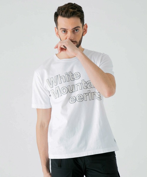 WHITE MOUNTAINEERING(ホワイトマウンテニアリング)の「【White Mountaineering】ステッチロゴプリントTシャツ / WM2071502(Tシャツ/カットソー・メンズ・ホワイト/ブラック・4/3/1/2)」の17枚目の写真