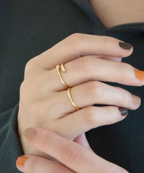colleca la（コレカラ）の「ロールリングセット（リング・レディース・シルバー/ゴールド・ﾌﾘ-）」の4枚目の写真