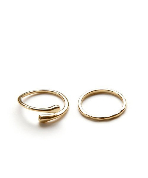 colleca la（コレカラ）の「ロールリングセット（リング・レディース・シルバー/ゴールド・ﾌﾘ-）」の6枚目の写真