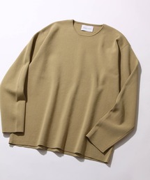 ADAM ET ROPE' | 〈ウォッシャブル・吸水速乾性〉ミラノリブクルーネックニット(ニット/セーター)