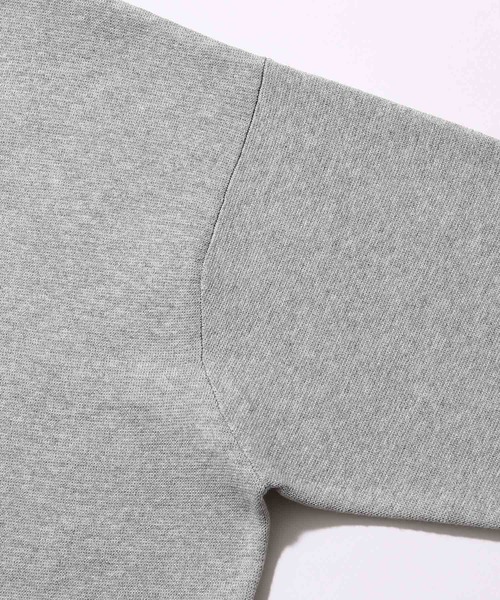 ADAM ET ROPE'（アダムエロペ）の「〈ウォッシャブル・吸水速乾性〉ミラノリブクルーネックニット（ニット/セーター・メンズ・ホワイト/ベージュ/グレー・S/M/L）」の10枚目の写真