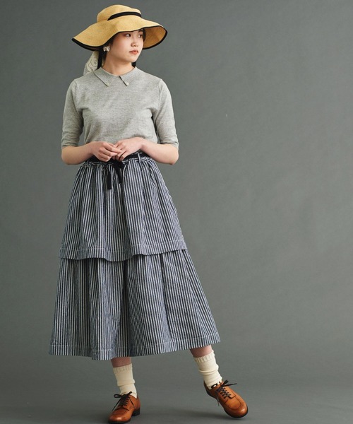 Malle ストライプスカート Malle ストライプスカート