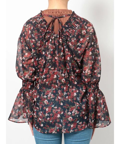 EMODA（エモダ）の「シャーリングフレアトップス（シャツ/ブラウス・レディース・ブラック/ブラウン/その他/その他1・FREE）」の18枚目の写真