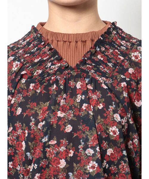 EMODA（エモダ）の「シャーリングフレアトップス（シャツ/ブラウス・レディース・ブラック/ブラウン/その他/その他1・FREE）」の17枚目の写真