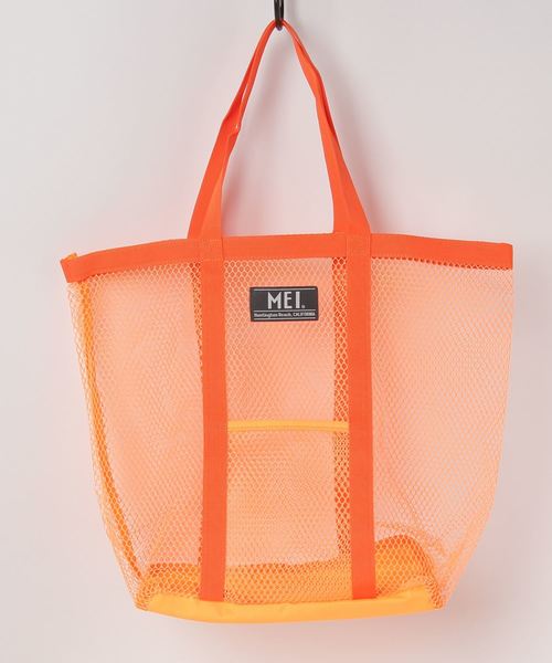 MEI（メイ）の「【MEI】ワンポイントロゴ メッシュトートバッグ