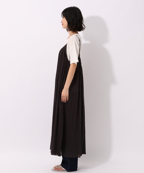 LAKOLE(ラコレ)の「シアーストライプキャミワンピース / LAKOLE(ワンピース・レディース・ライトブルー/ブラック/ライトブラウン・SMALL/MEDIUM)」の16枚目の写真